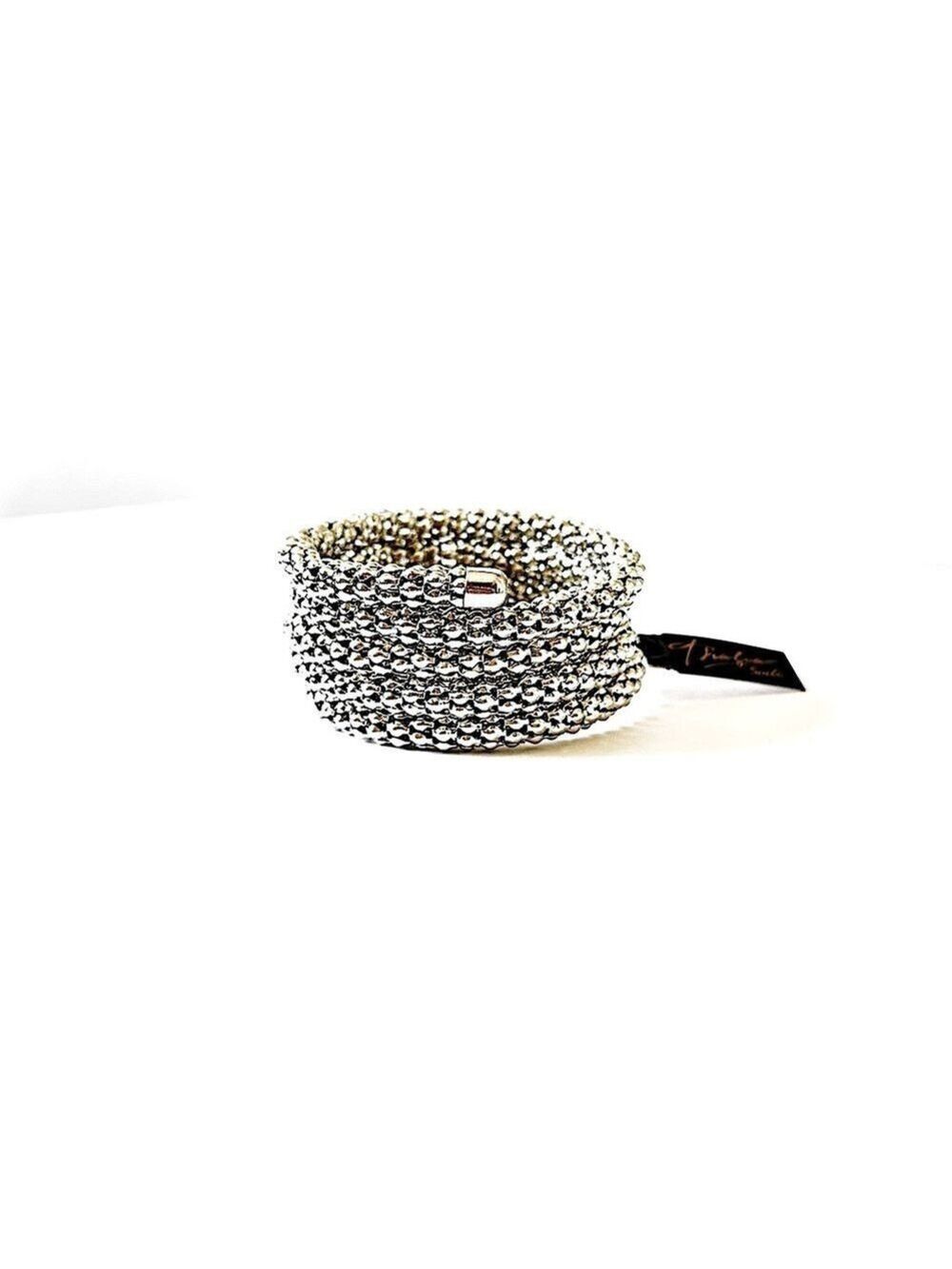 THALIA SODI Silver Coil Bangle Bracelet NWT - Picture 4 of 5